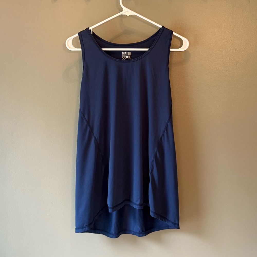 32 Degrees Navy Tank Top